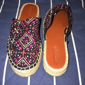 American Eagle Outfitters Shoes - Embroidered slip on shoes American Eagle Outfitters Shoes - Embroidered slip on shoes